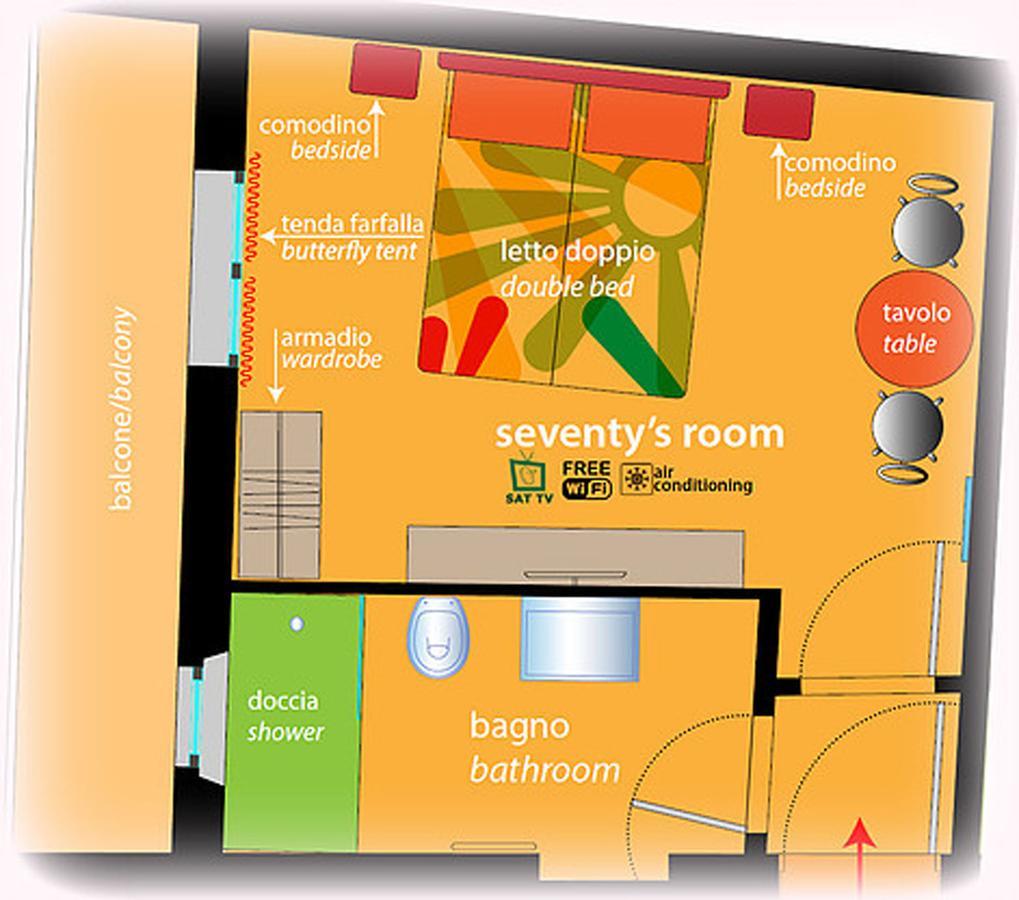 Zip B&B . Design In ฟลอเรนซ์ ภายนอก รูปภาพ